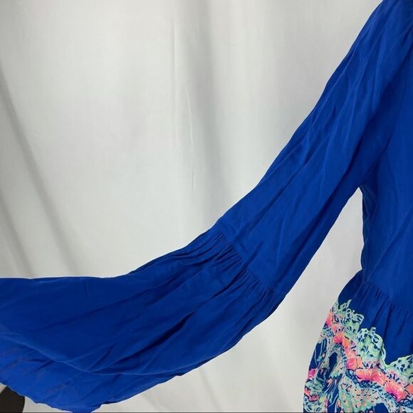 Lilly Pulitzer Kahli Peplum Babydoll Top - Picture 7 of 10